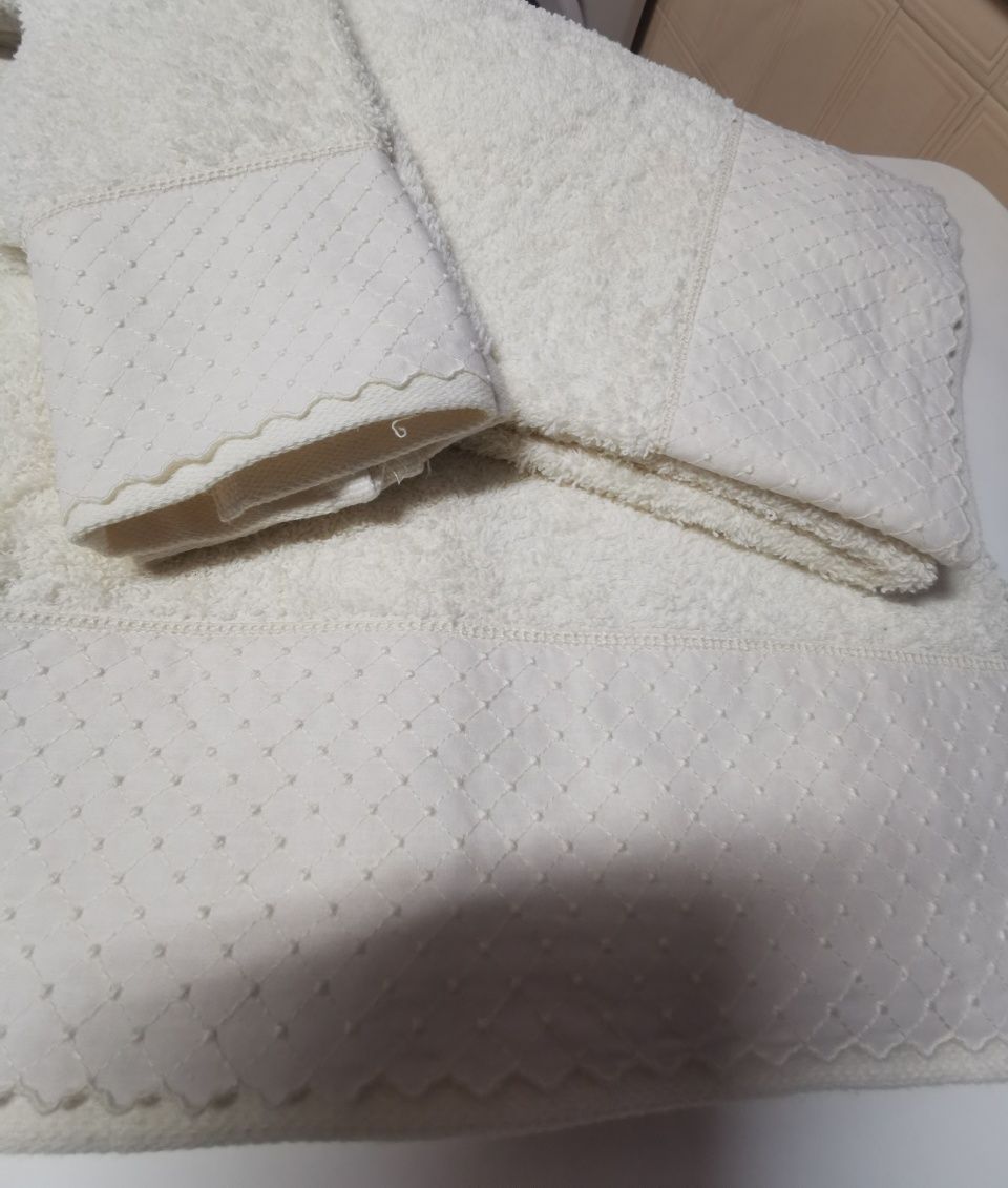 Conjunto toalhas Turcas WC 3 peças
