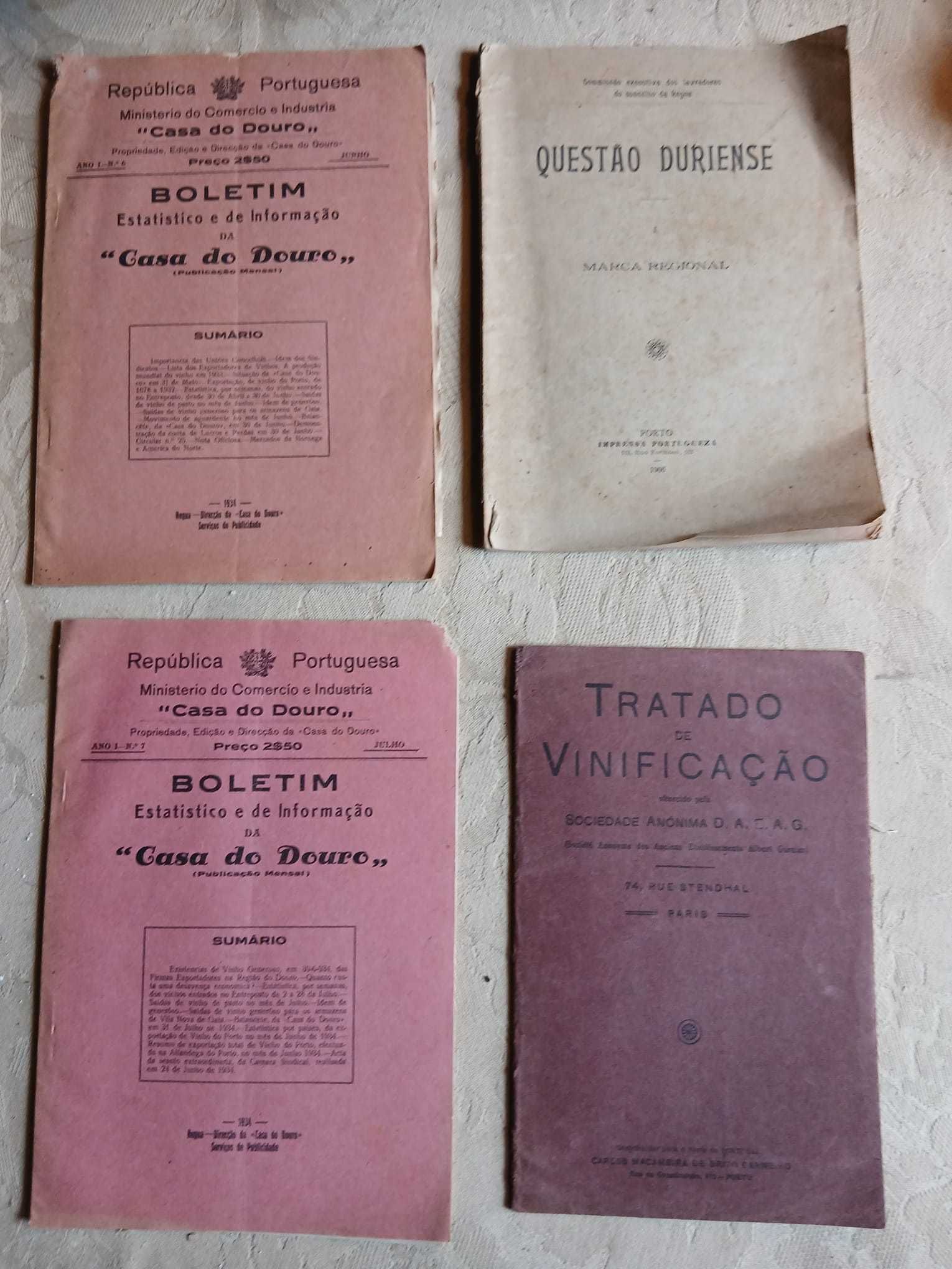 Lote de Vinhos sobre Vinho e Viticultura