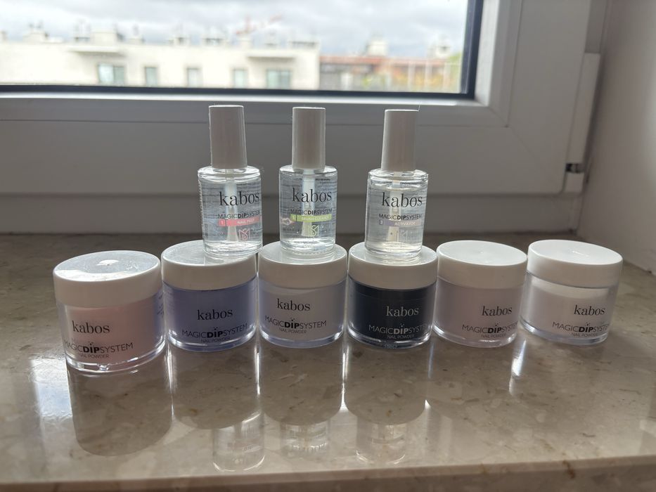 Kabos dip nail powder paznokcie Tytanowe proszek