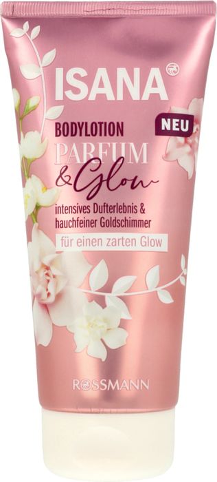 Isana Parfum-Glow rozświetlający balsam do ciała