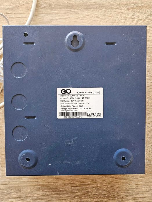 Power Supply (CCTV) psucxm-12v-8a-8c