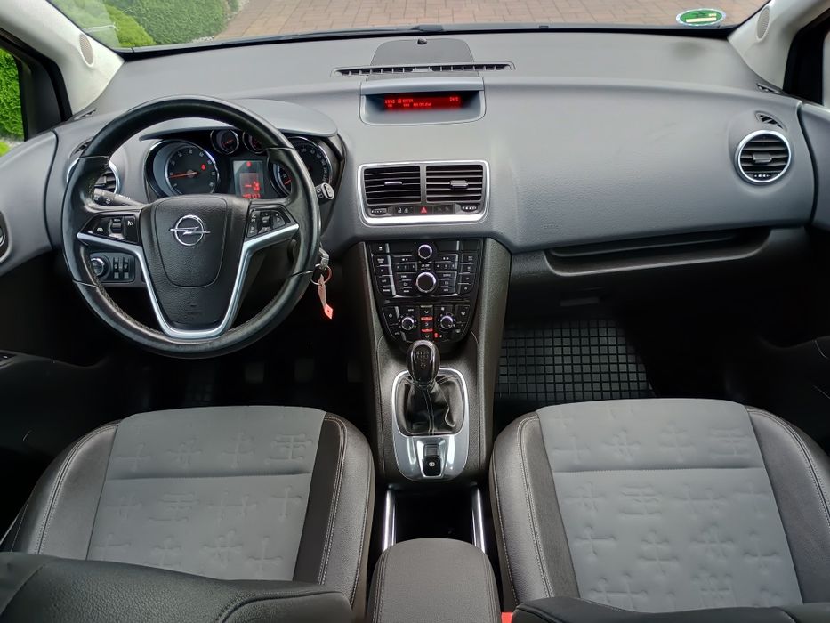 Opel Meriva B 2012r 1,4 120KM 120.000km ŁADNA z Niemiec CZARNY METALIK