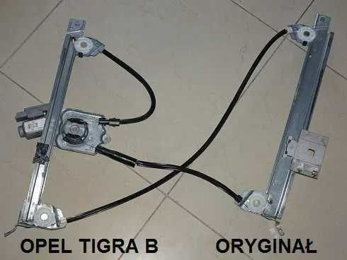 Podnośnik Mechanizm Szyb Opel Tigra B Cabrio Przód Lewy Oryginał (1b2)