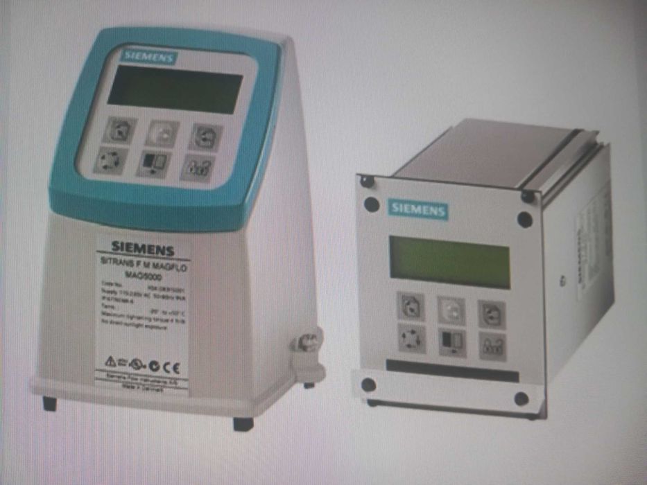 Siemens sitrans F M Magflow Mag6000 e medidor de caudal