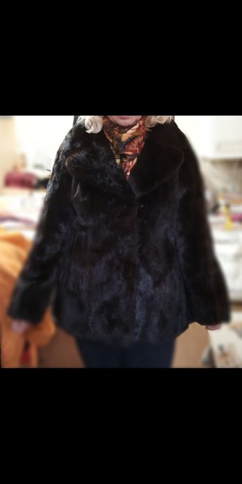 Норковый полушубок