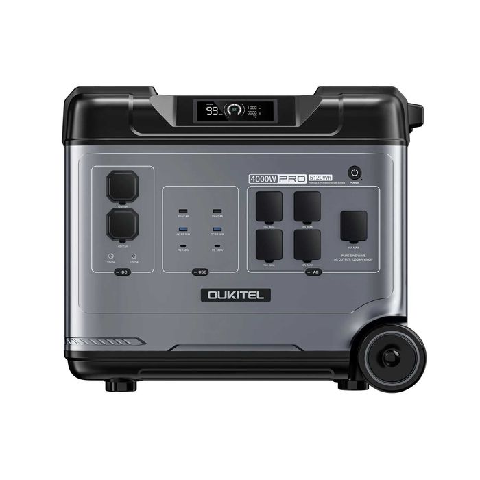 Przenośna stacja zasilania generator OUKITEL P5000 Pro 5120WH 4000W