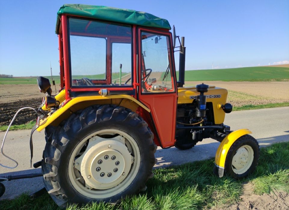 Ciągnik rolniczy Ursus C-330 z 1981r zarejestrowany!
