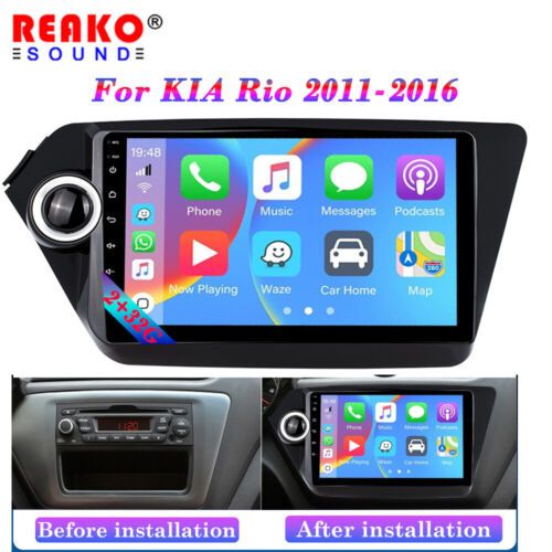 Штатна магнітола Kia Rio ( всі роки 2005-2023 ) на базі Android 14