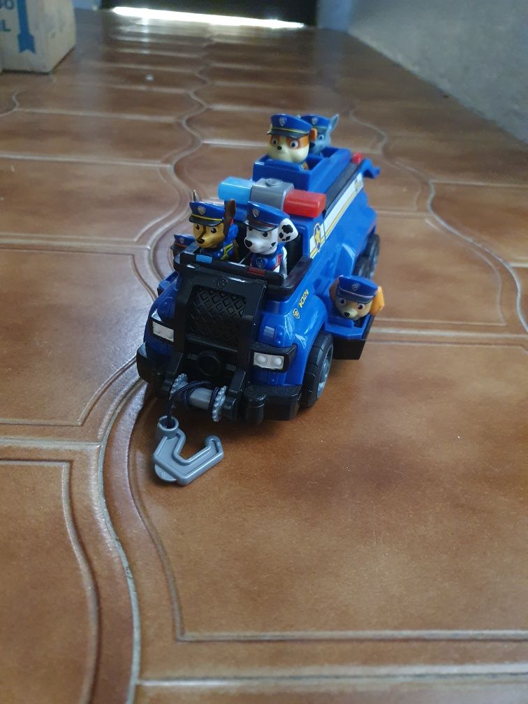 Patrulha Pata camião Chase team rescue ( várias figuras)