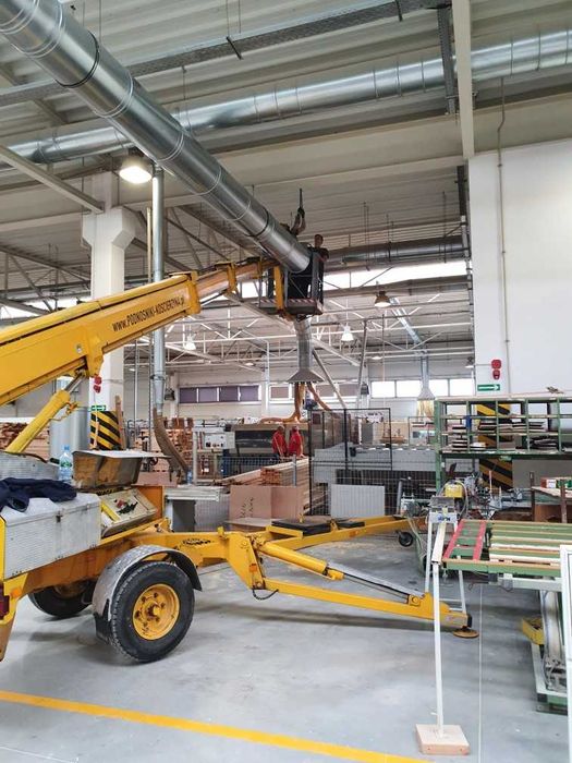 System odciągu trocin do stolarni, producent, montaż w całej Polsce