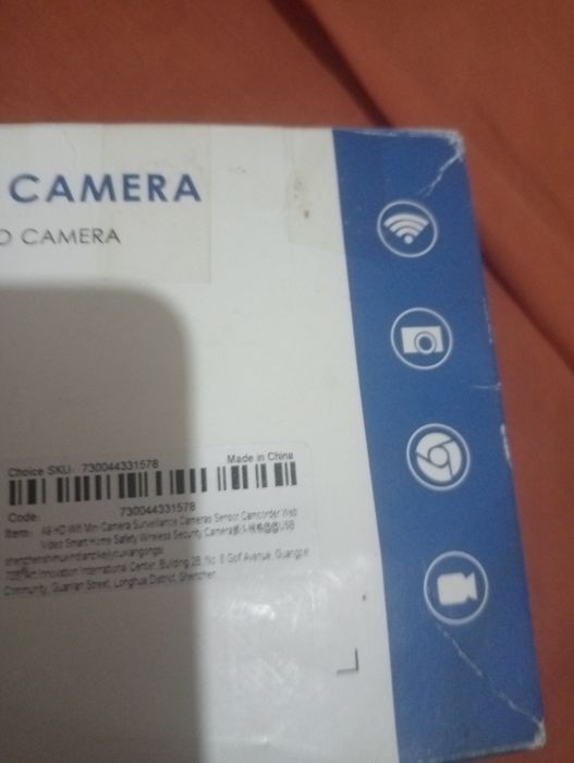 Камера  wi-fi .hd