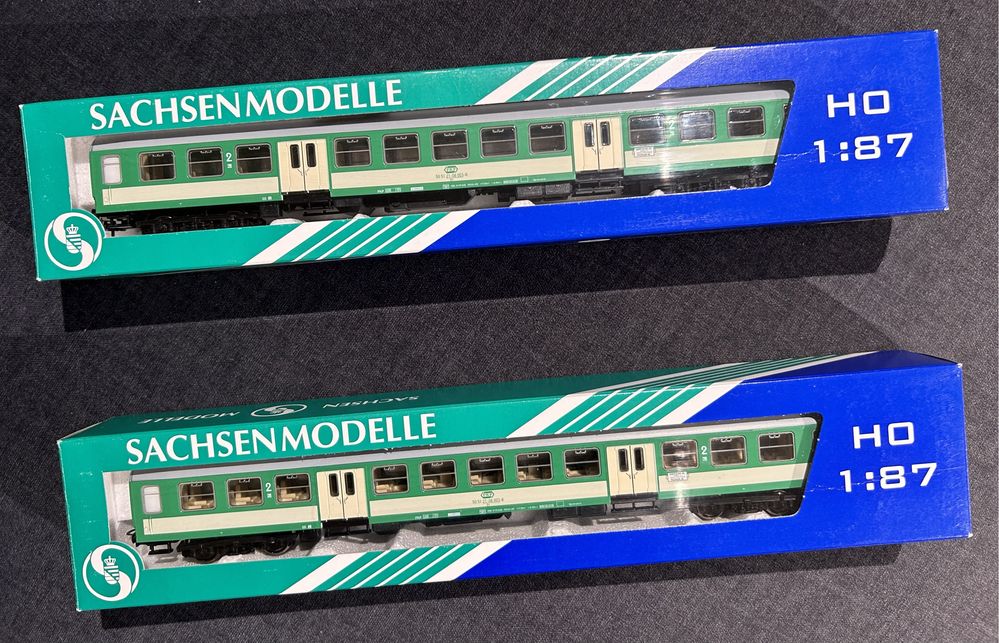 2 wagony bonanza Sachsenmodelle 74717 Halberstadt 2. PKP, Ep V