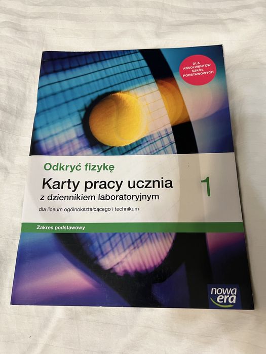 Karty pracy Odkryć Fizykę 1, Nowa Era