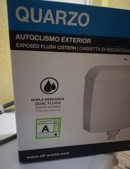 Autoclismo oli dupla descarga