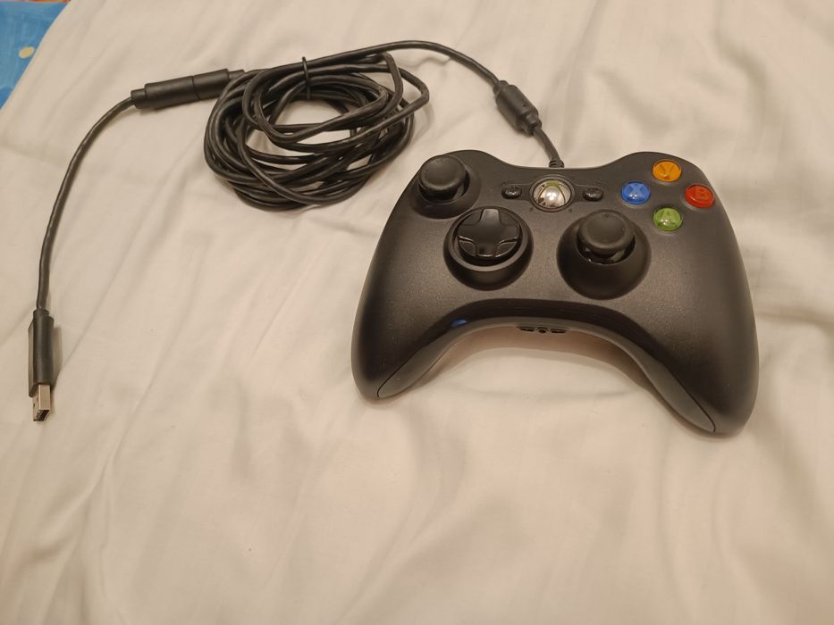 Pad xbox360 przewodowy + przejsciowka usb