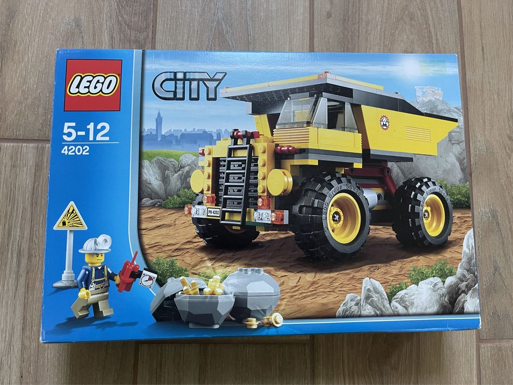 Lego city 4202 cieżarówka górnicza