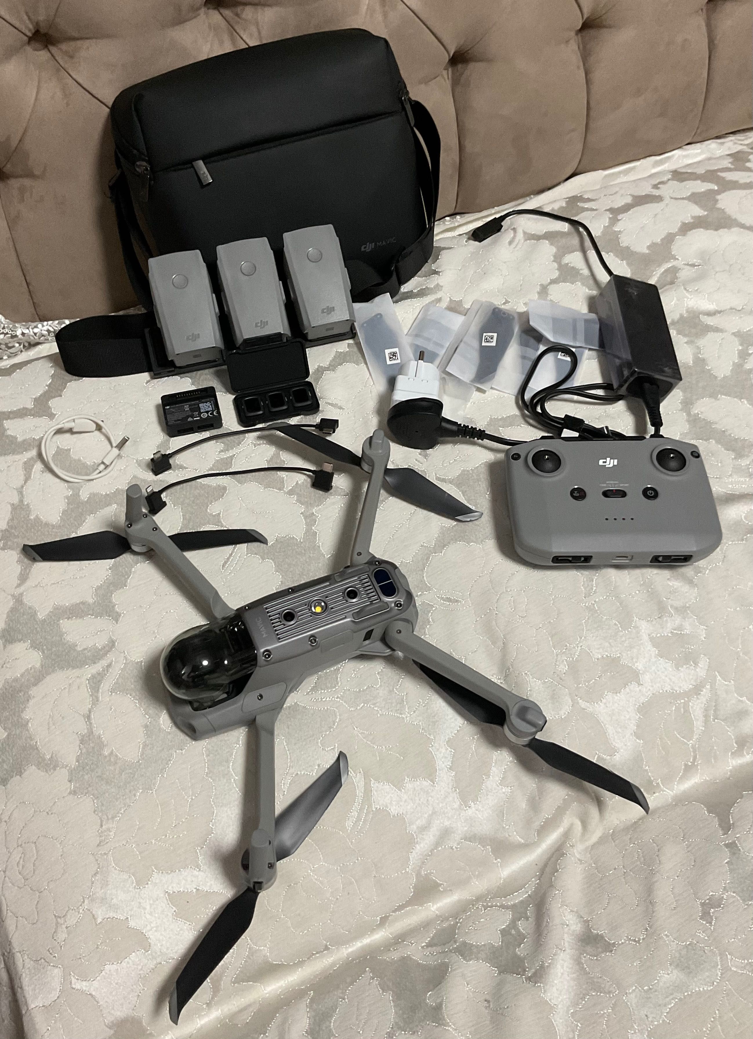 Супер стан! Квадрокоптер DJI Mavic Air 2 Fly More Combo + 3акб + сумка