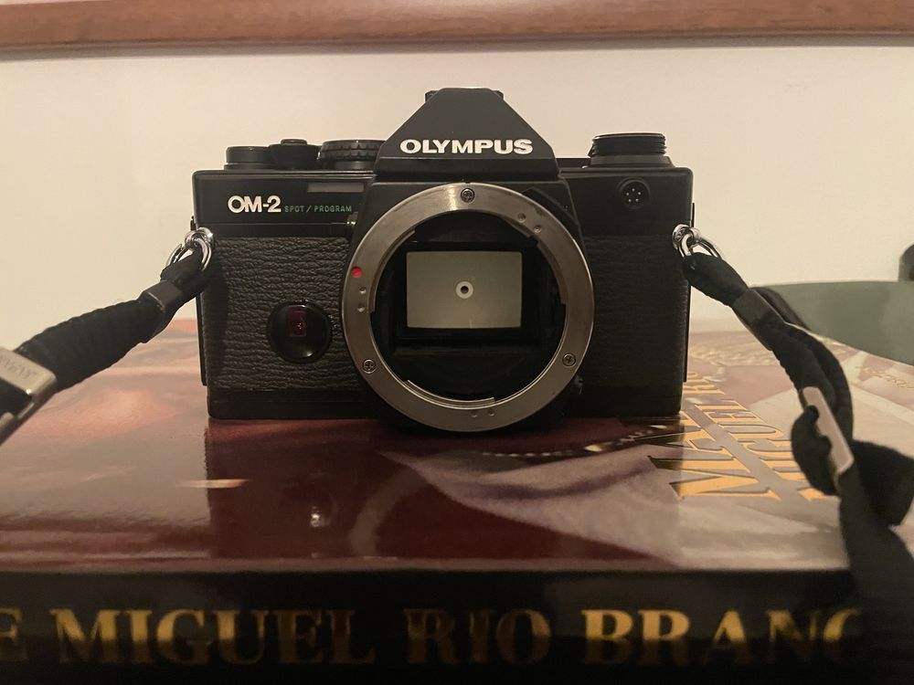 Máquina Fotográfica Olympus OM-2 spot/program