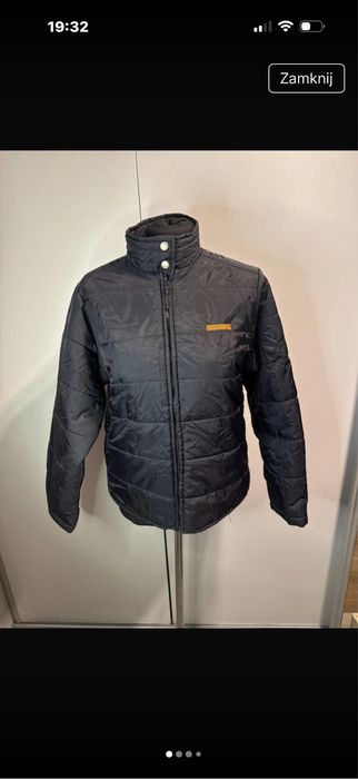 Czarna pikowana kurtka damska s/m kurt muller