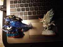 skylanders dwie figurki