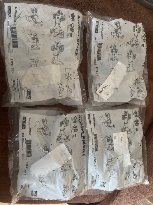 ikea komplement - 2 paczki łącznie 8szt)