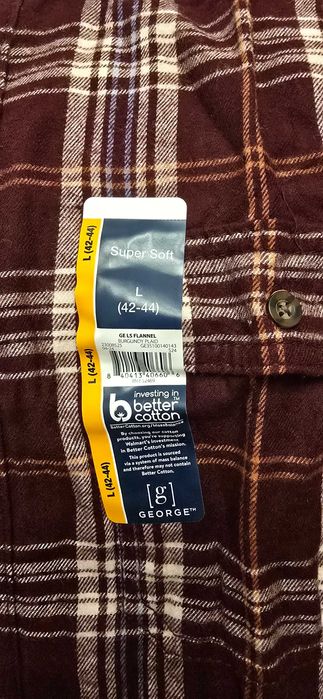 Koszula flanelowa George, L.
