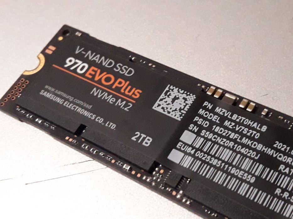 SSD 2Tb Samsung EVO Plus NVME M.2