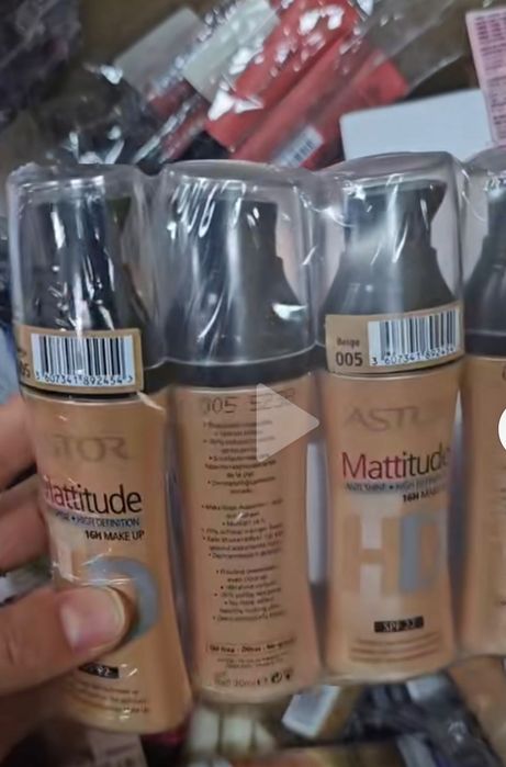 Lote de maquilhagem 500 peças