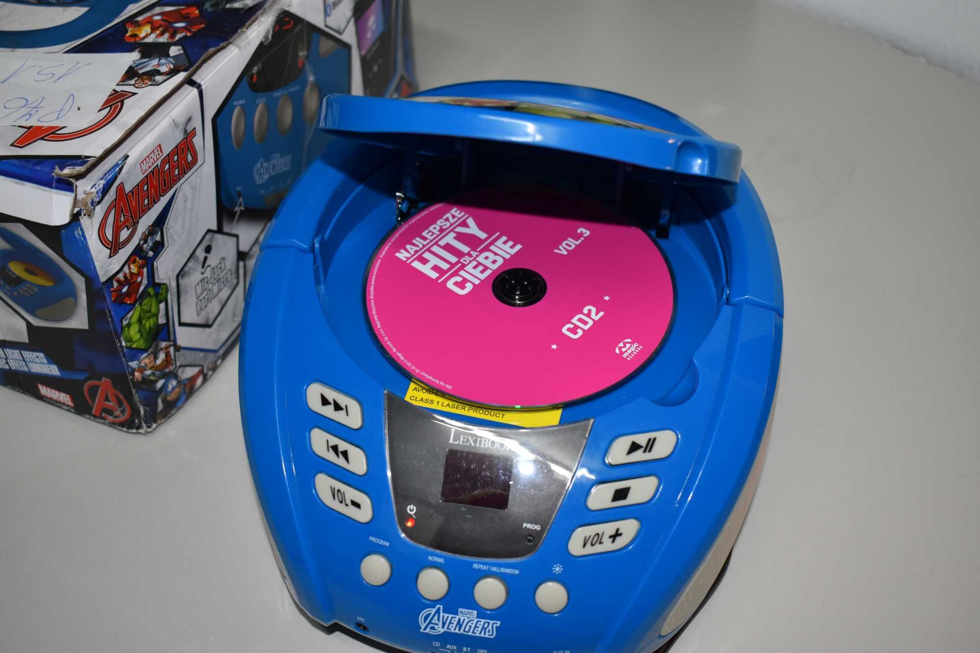 CD Player Lexibook Avengers nowy Gwarancja 12 m-cy