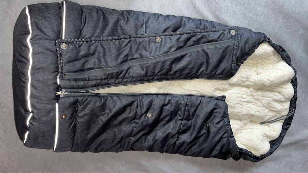 Зимовий конверт на прогулянкову коляску (футмуф) DoRechi