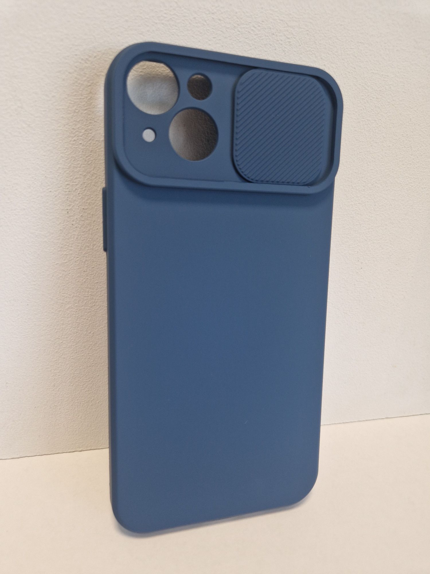 Camshield Soft do Iphone 14 Plus Granatowy