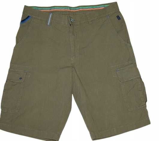 BRUHL 52,36R PAS 90 spodenki męskie stretch,bojówki