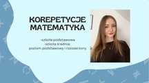 korepetycje matematyka (szkoła średnia i podstawowa) matura i poprawka