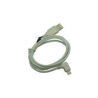 Kabel USB do iPhone 8-PIN kątowy biały  1m 1A