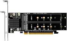 GLOTRENDS PA41 4 Portów Adapter M.2 NVMe na PCIe 4.0 X16