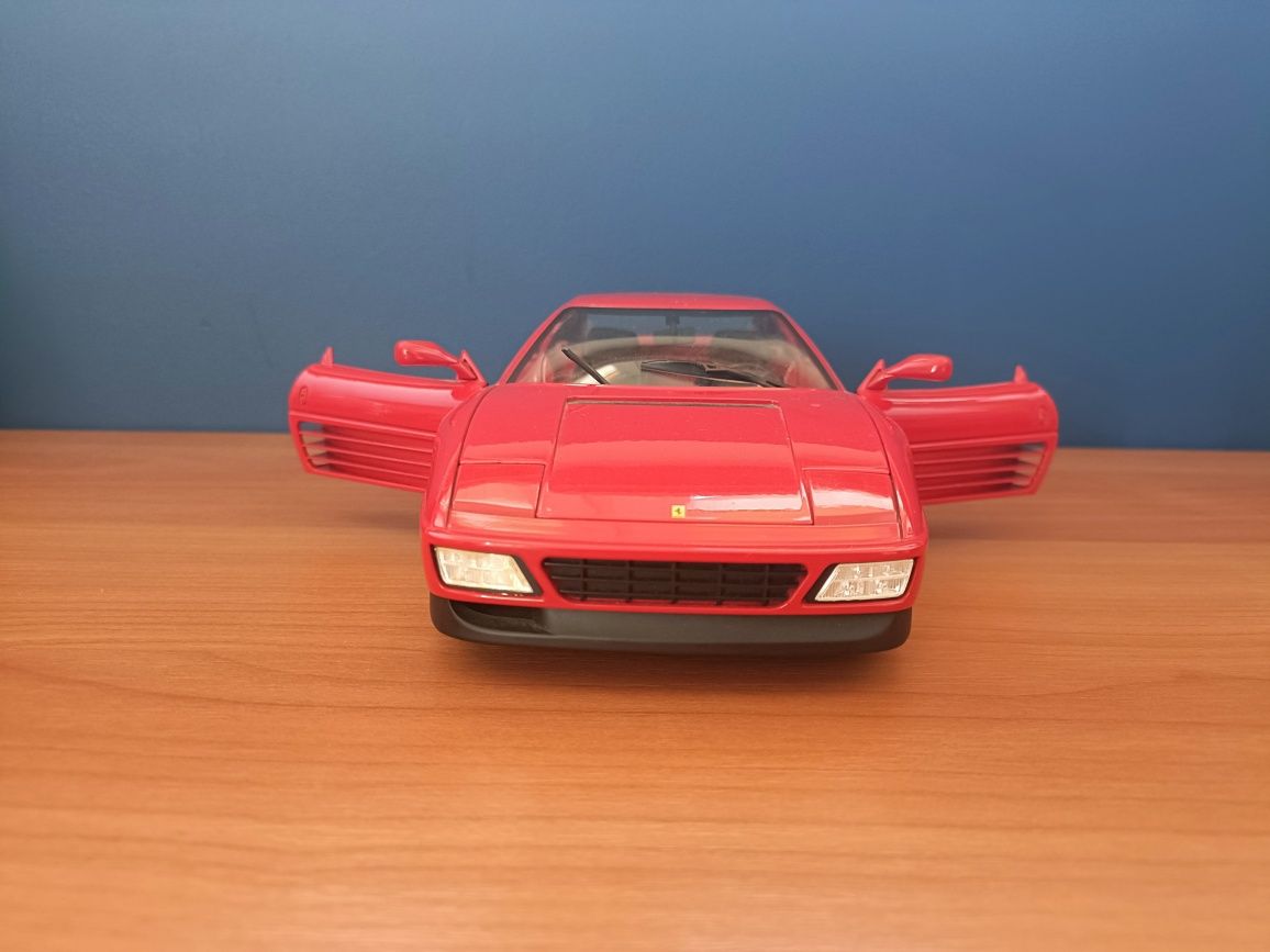 HOT WHEELS 1989 Ferrari 348 TB RED 1/18