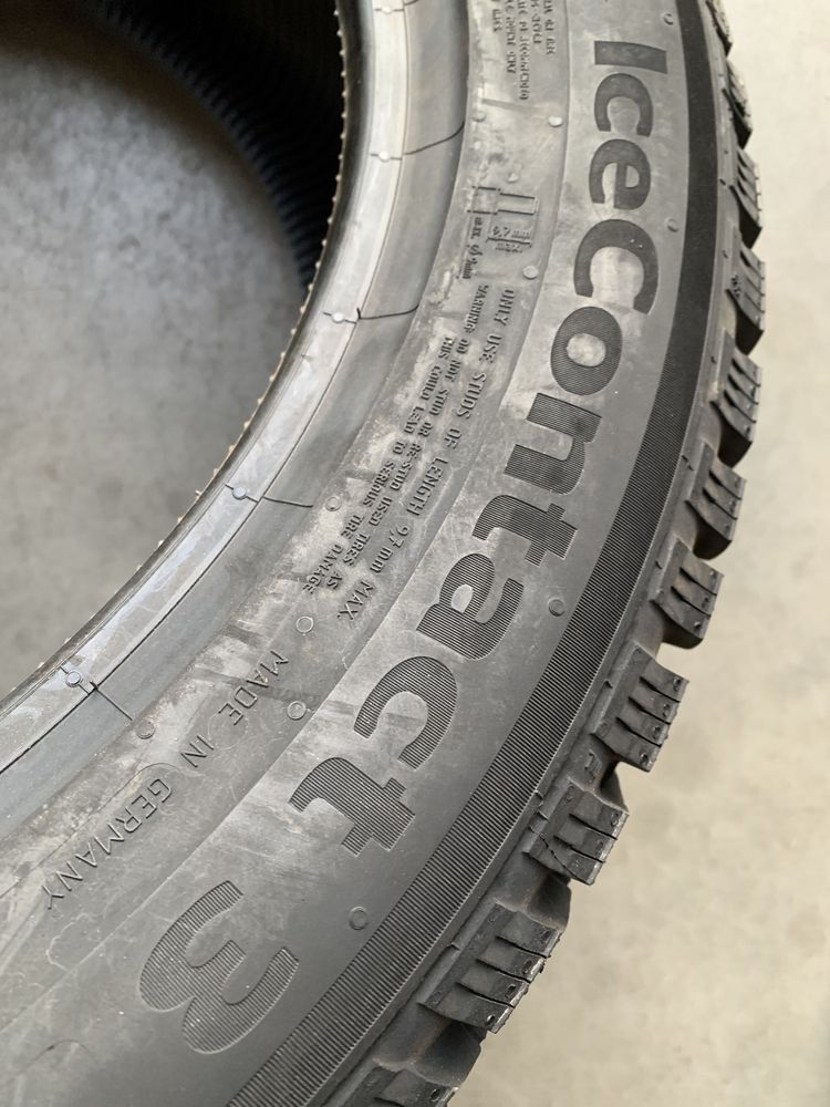 (4шт) нові 225/55R19 Continental Ice Contact 3 (103T XL) шип зимові