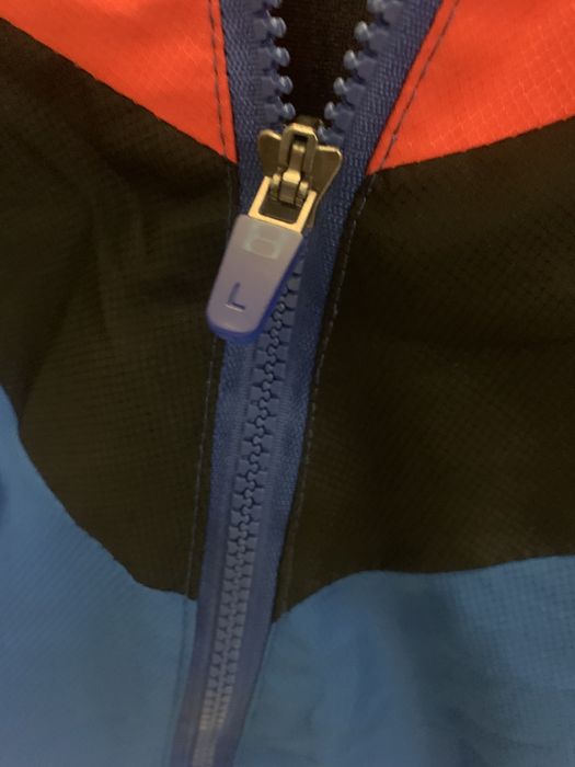 Lacoste super sportowa kurtka męska, wiatrówka r. S kolorowa