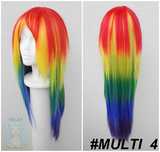 Rainbow Dash MLP peruka kolorowa tęczowa wig cosplay My Little Pony