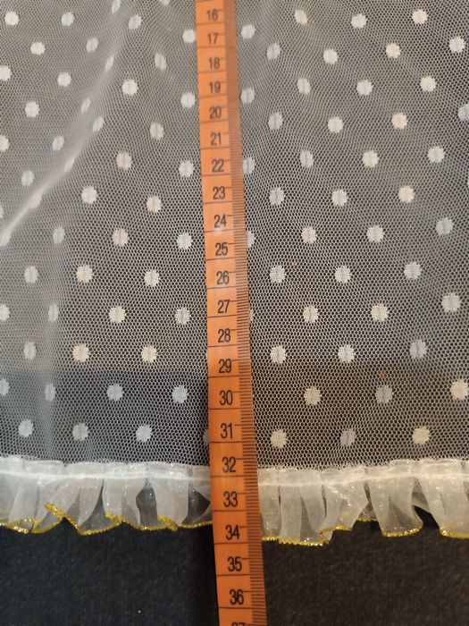 Przecudowny komplet firanka z zazdrostkami