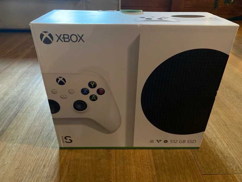 Xbox Series S  em caixa e com fatura