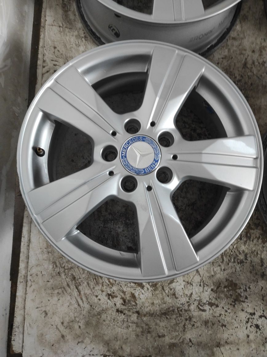554 Felgi aluminiowe ORYGINAŁ MERCEDES R 16 5x112 Bardzo Ładne
