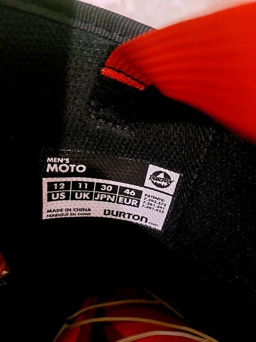 Боти для сноуборда Burton мото