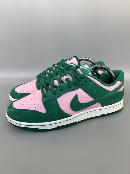 Оригінальні кросівки Nike Dunk Low Se Green/Pink 45р.29см.