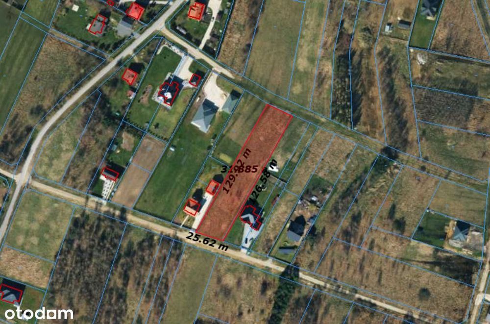 Działka budowlana 3138 m² – Radomsko, ul. Stobiecka