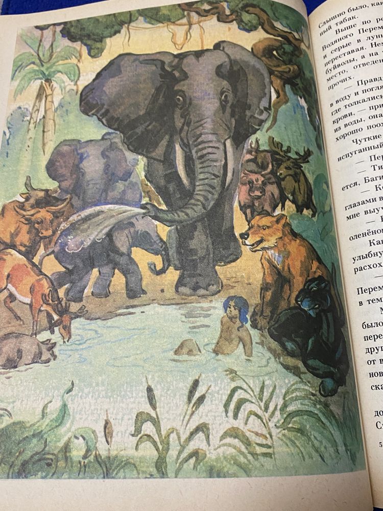 Маугли книга с иллюстрациями
