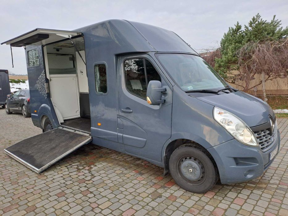Renault Master koniowóz Barbot 2 konie 5 osób