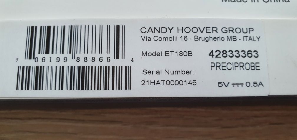 Inteligentny termometr Candy do mięsa z Bluetooth