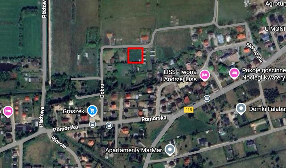 Działka budowlana nad morzem