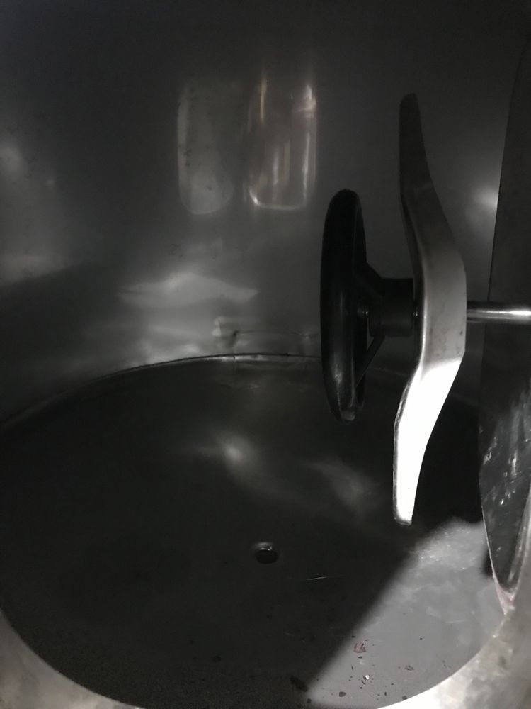 Cuba de inox de 550L